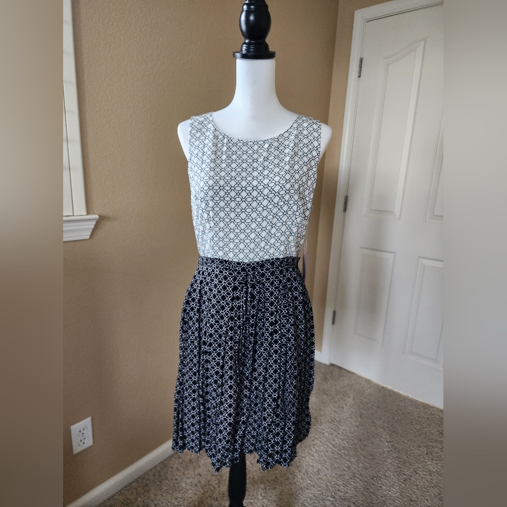 NWT Forever 21 black and white dress